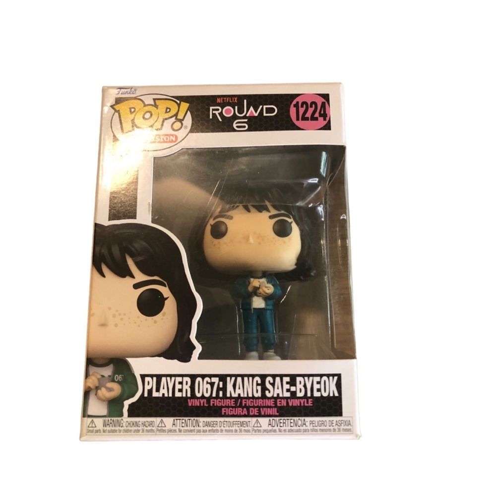 Funko Pop! Television Squid Game Kang Sae-Byeok Figure Green